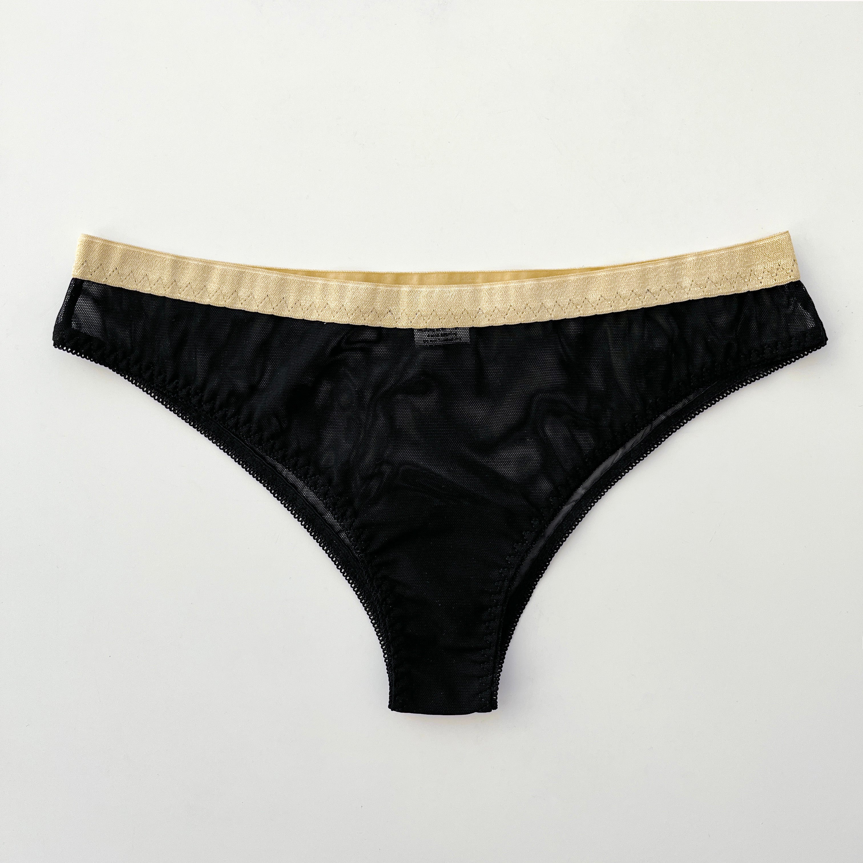 Black mesh panties – Apricat LLC