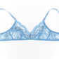Blue wireless bra