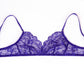 Purple wireless bra