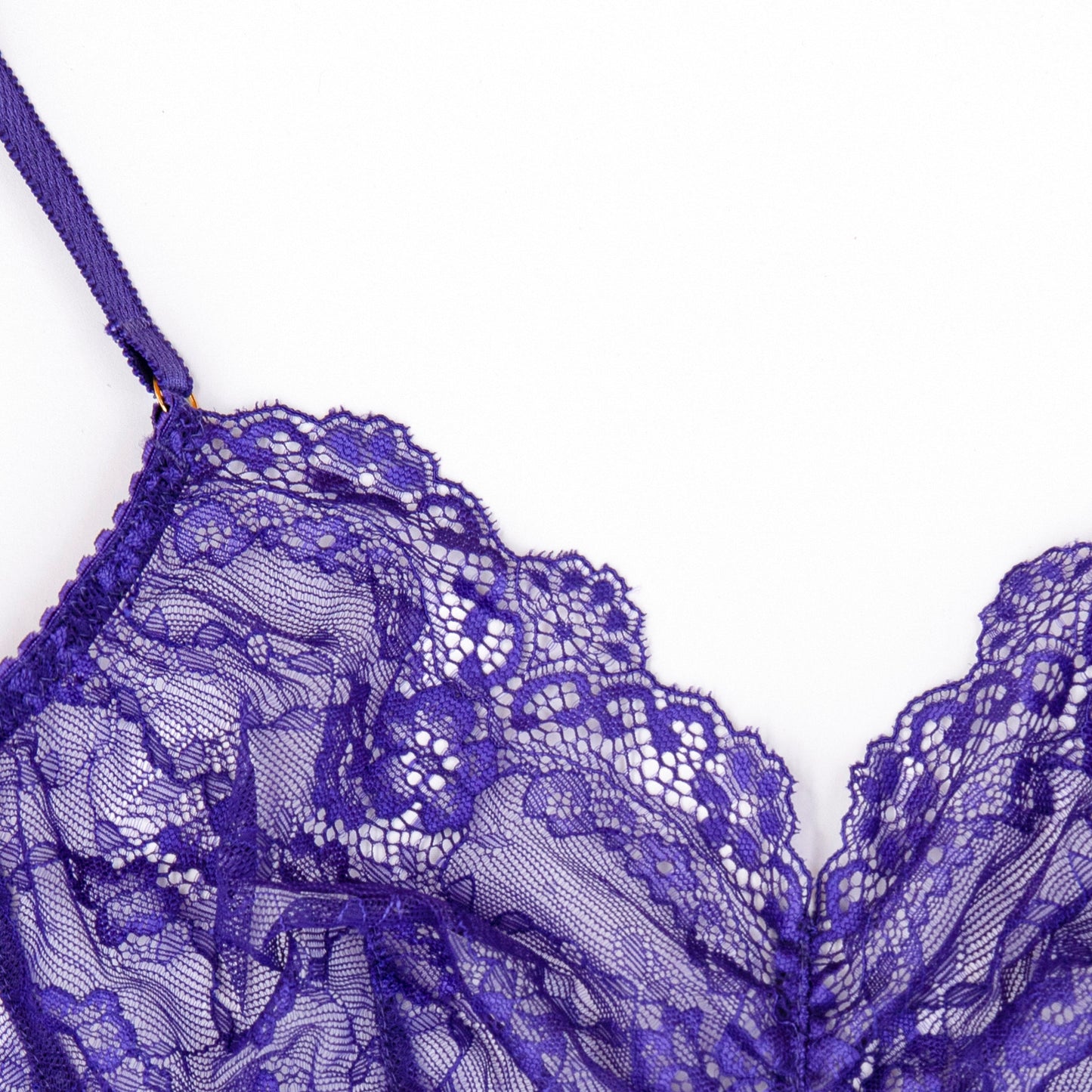 Purple wireless bra
