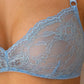 Blue wireless bra